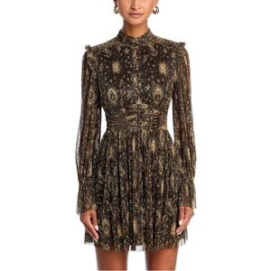 AQUA x Wicked
Celestial Printed Mesh Long Sleeved Dress